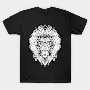 Lion Glasses T-Shirt